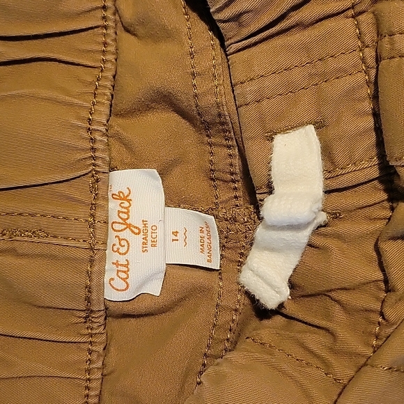Cat & Jack khaki pants - Picture 2 of 2